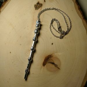 NEW Harry Potter wand necklace!