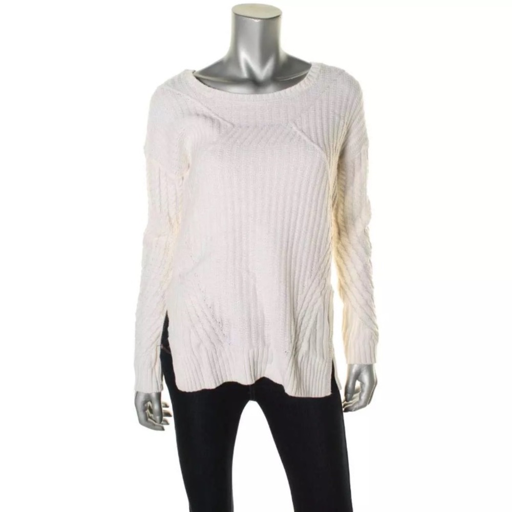 NEW- bar iii - cream sweater - M