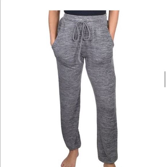 Joggers heather gray with elastic waist & ankles - Picture 2 of 3