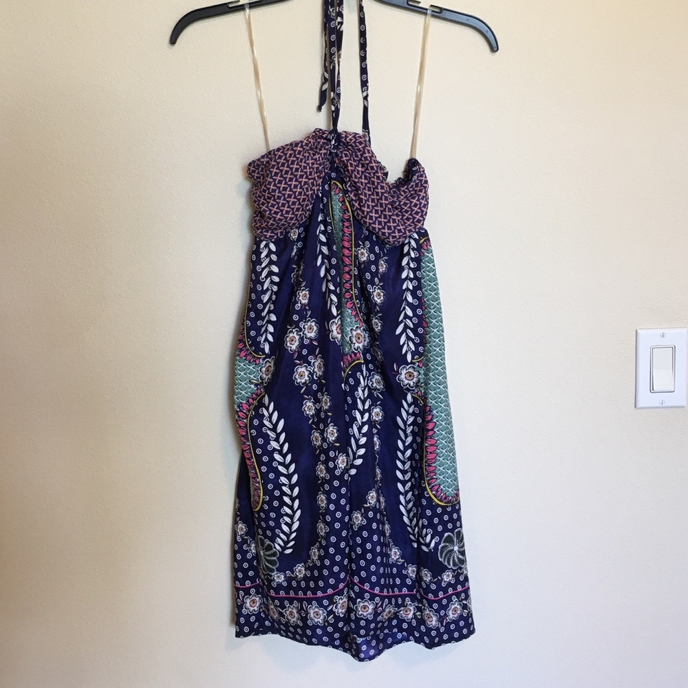 Eight Sixty Silk Paisley Dress