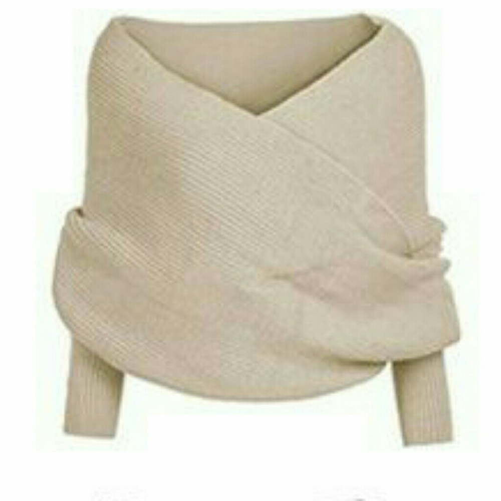 CLEARANCE! Wrap sweater NWOT