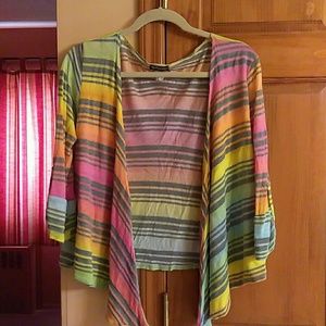 Multi colored? open cardigan size 14/16