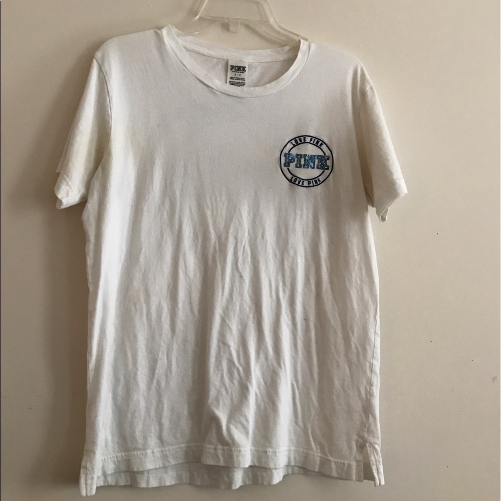 PINK Bling campus tee