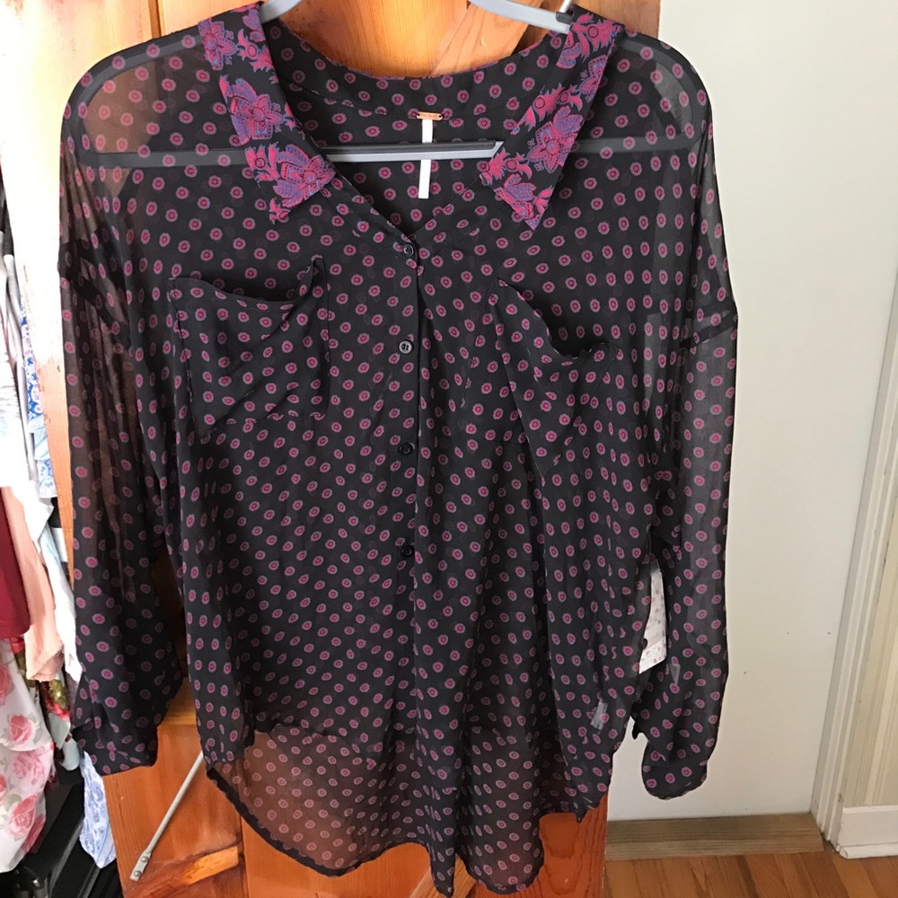 Free People blouse, never worn