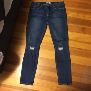 Paige size 31 blue jeans