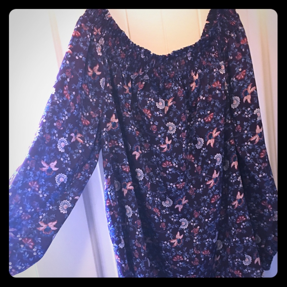 Off the shoulder blouse