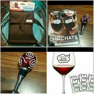 Wine bundle 2 btl freezable bag & extras