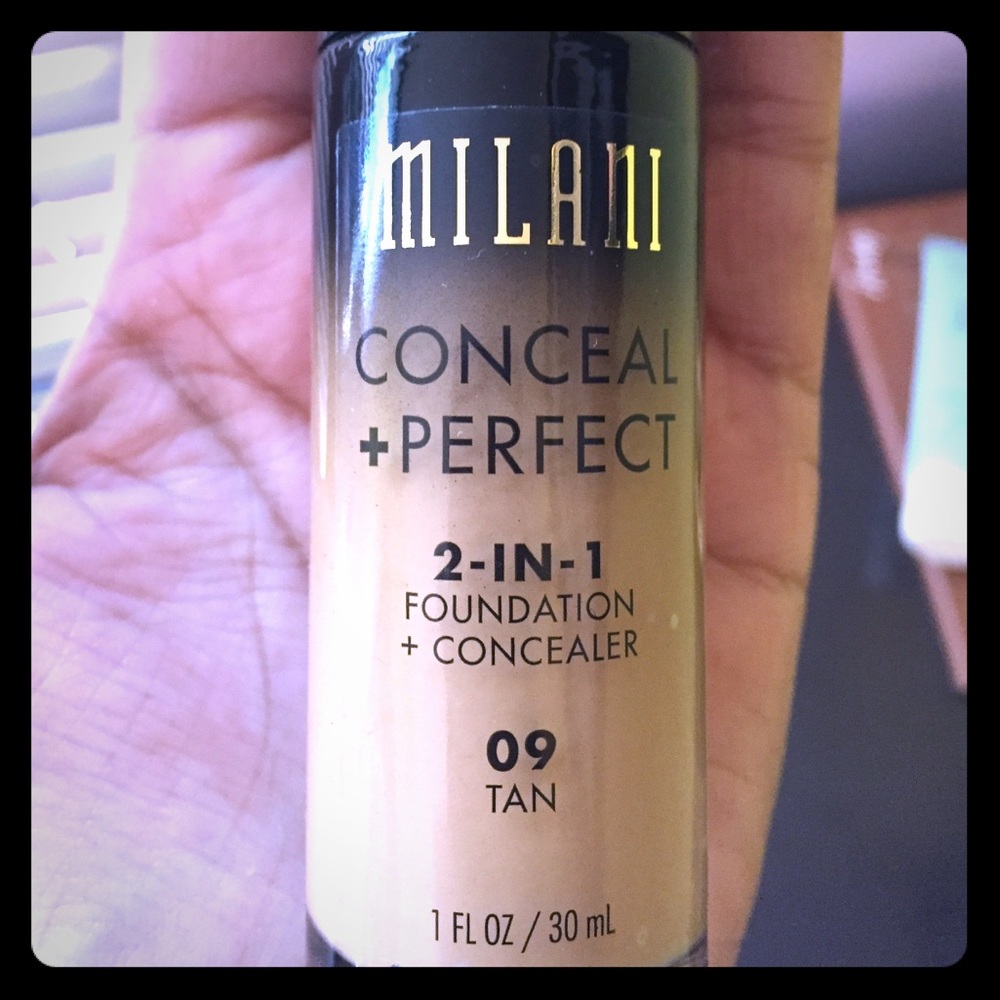 Milani Conceal + Perfect 2&1 foundation