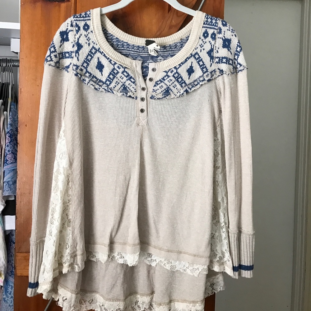 Free People long sleeve top