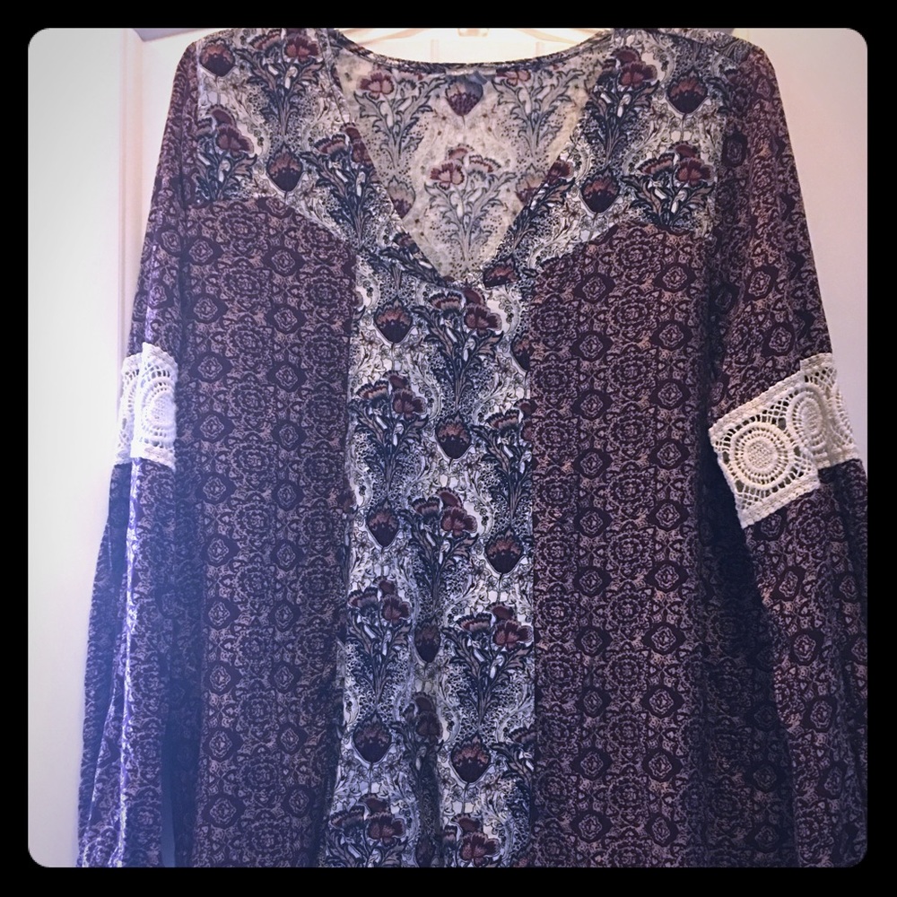 Flirty peasant top