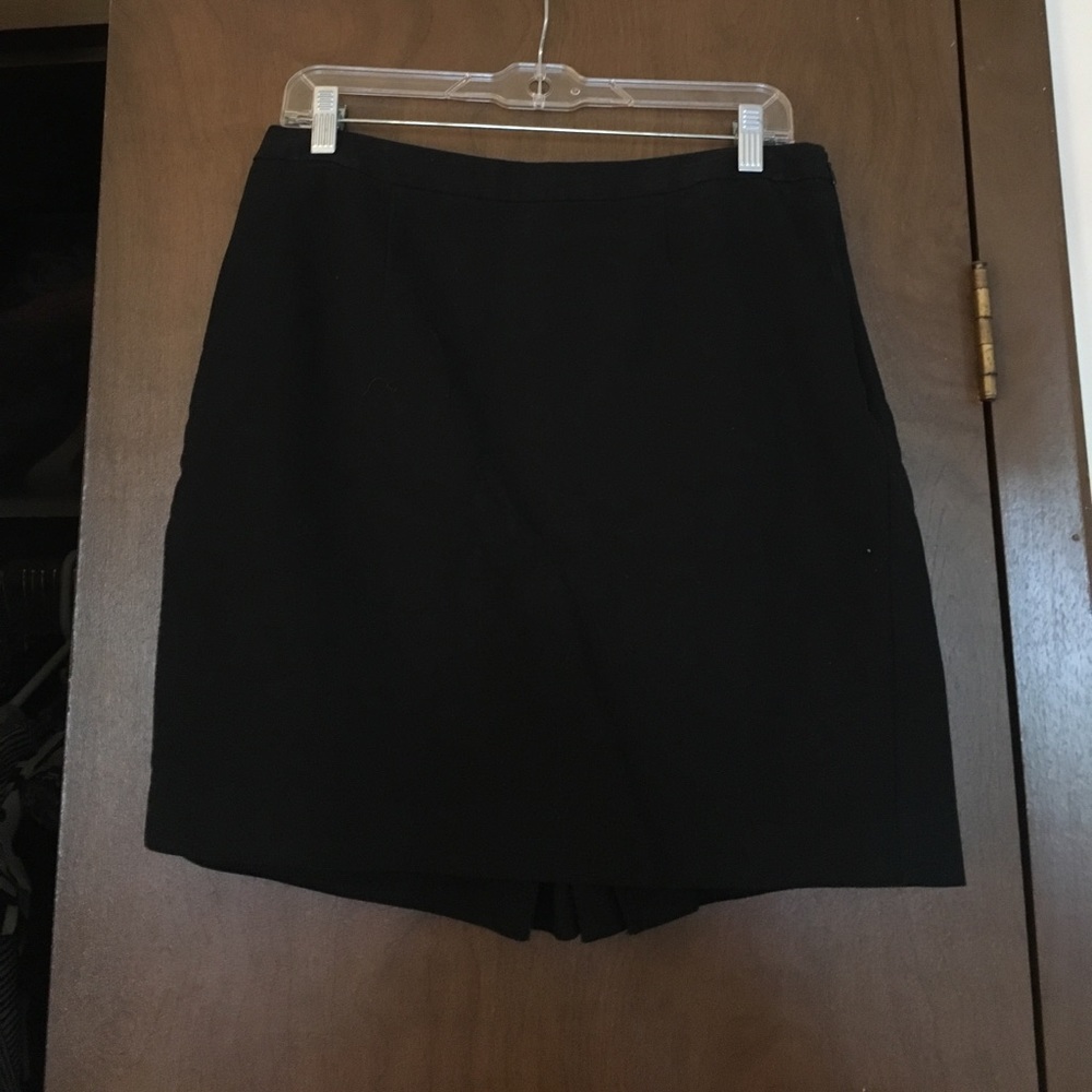 Classic black pencil skirt