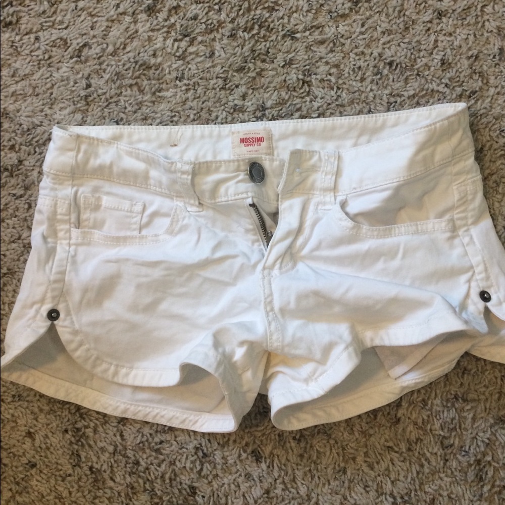 White shorts