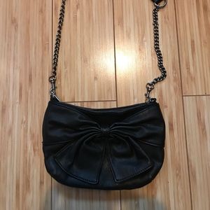 Express Black Bow Purse