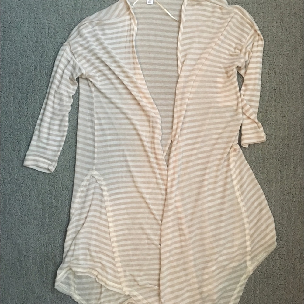 Stripe cardigan