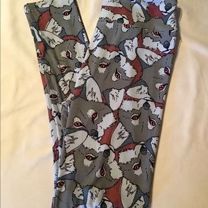 Wolf lularoe leggings