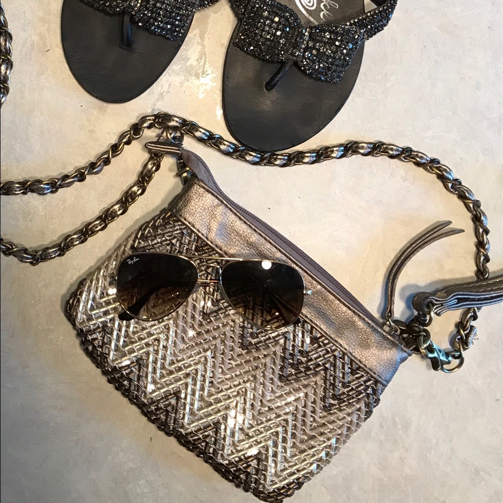 Big Buddha cross body or wristlet.