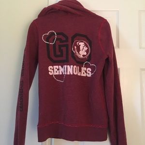 VS pink FSU seminoles hoodie