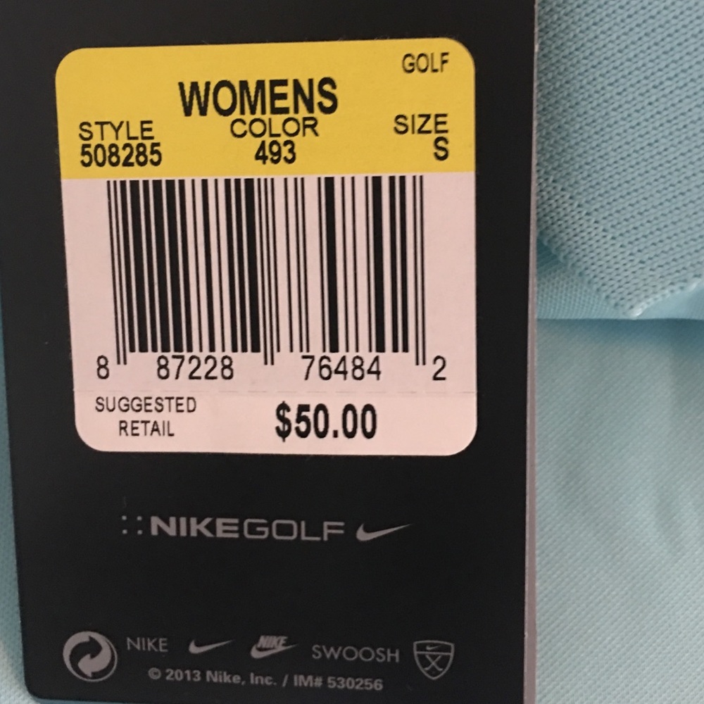 Nike Golf Shirt NWT SIZE SMALL Dry Fit