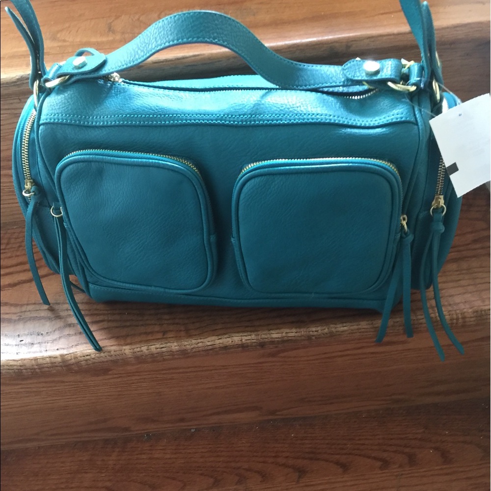 BCBGENERATION Teal Satchel Bag! Color Amazon