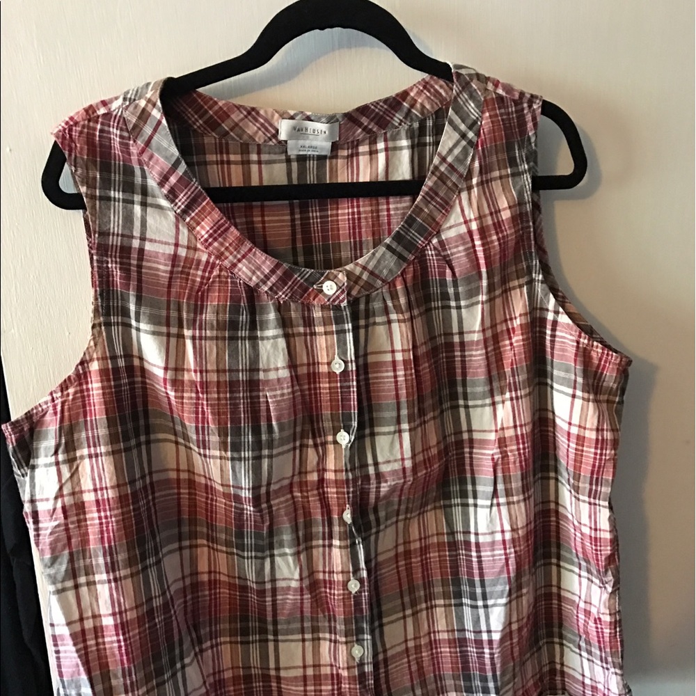 Van Heusen XXL Sleeveless Blouse