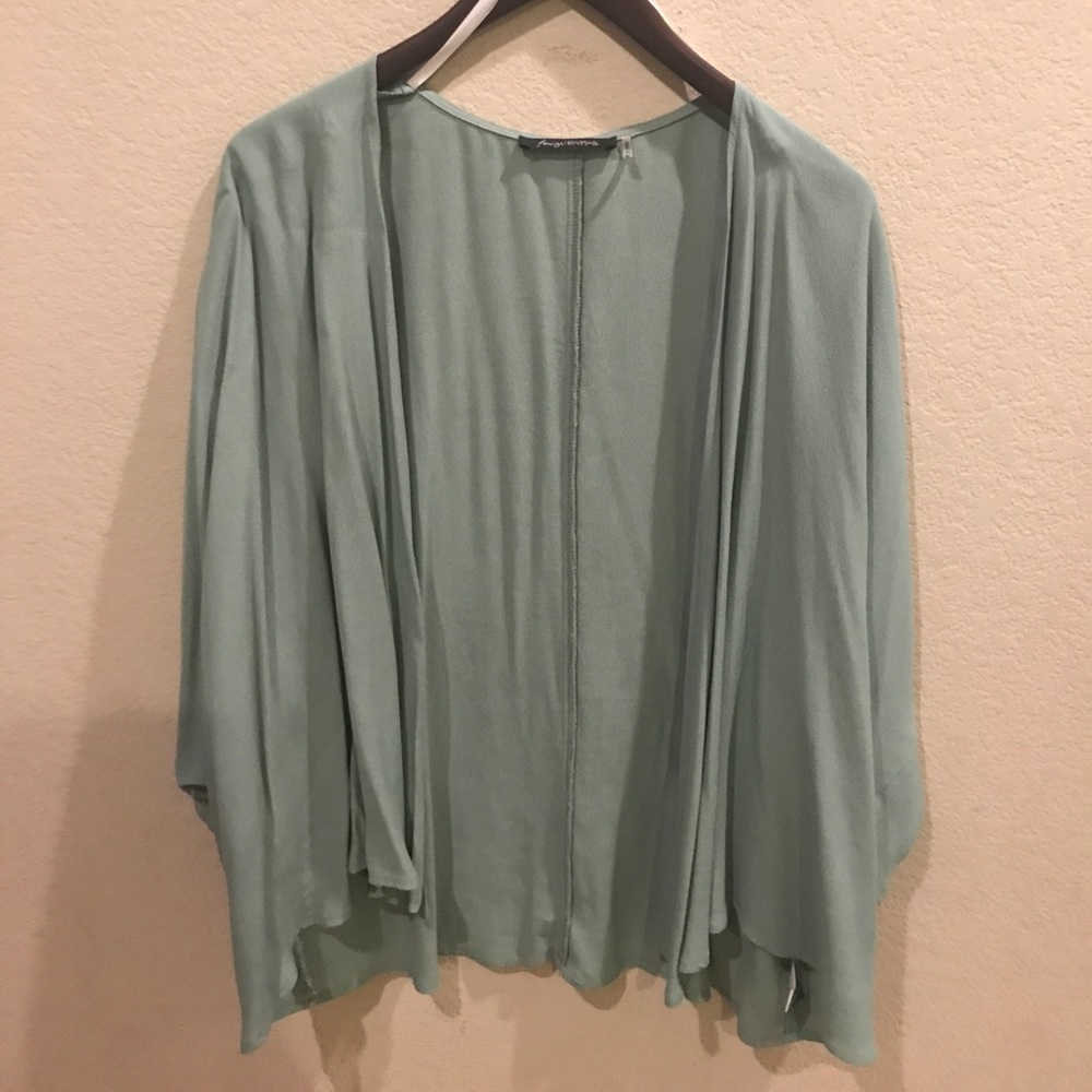 Olive Oversized Shrug/Cardigan/Kimono