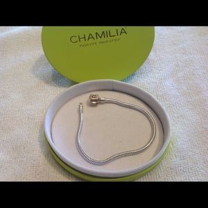 Chamilia 14k Gold Snap Bracelet 7.1"