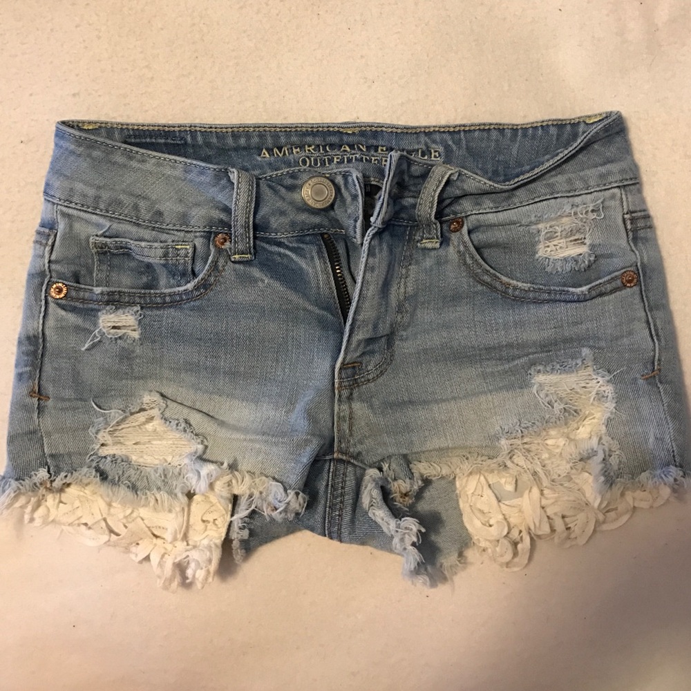 American Eagle shortie shorts