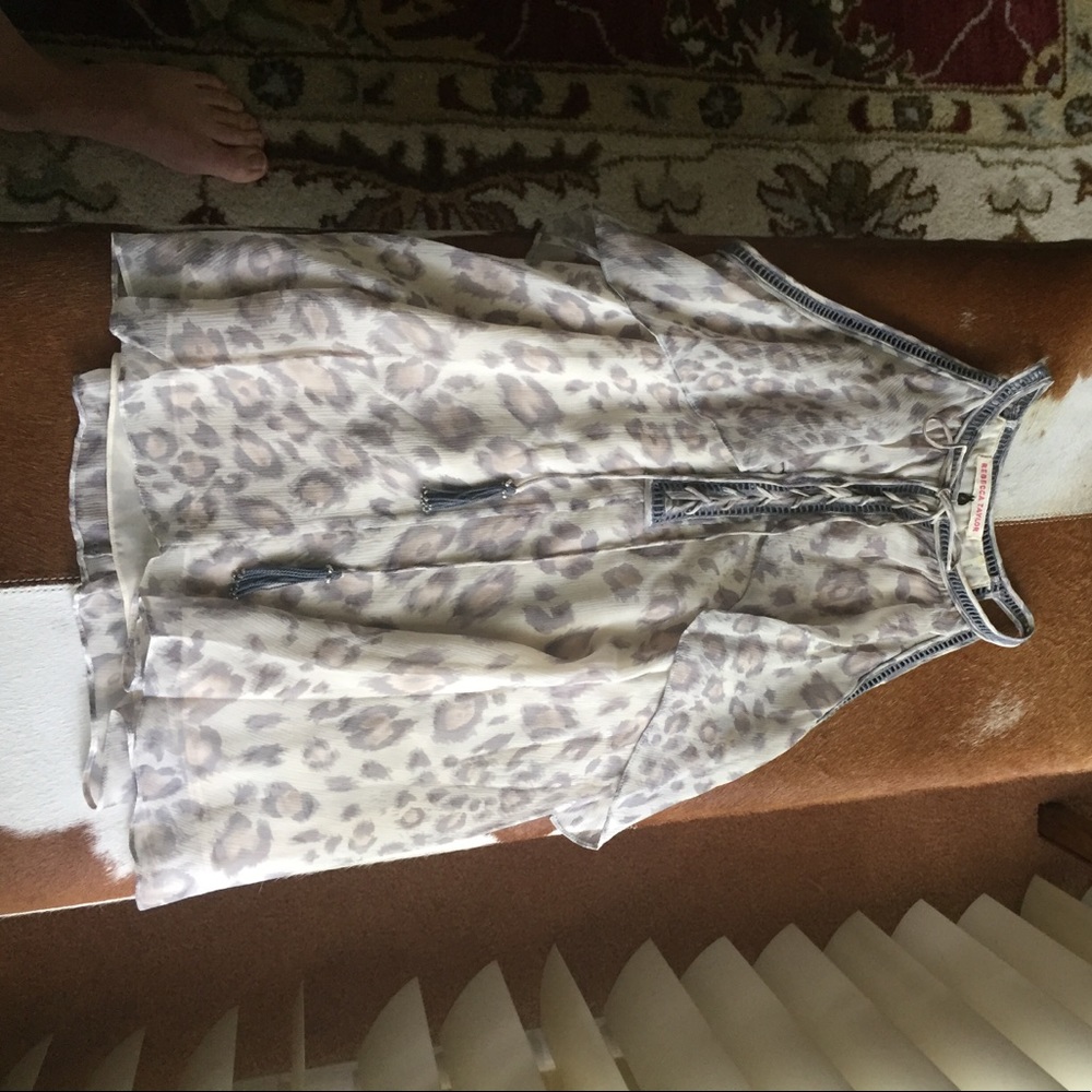 Cute Rebecca Taylor animal print tank.