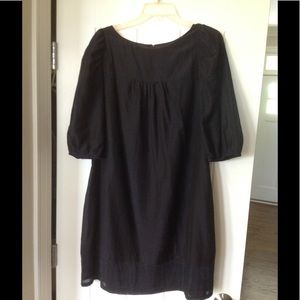 Black 3/4 sleeve dress