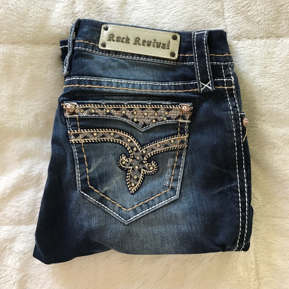 Rock Revival Vivian Jeans Size 28