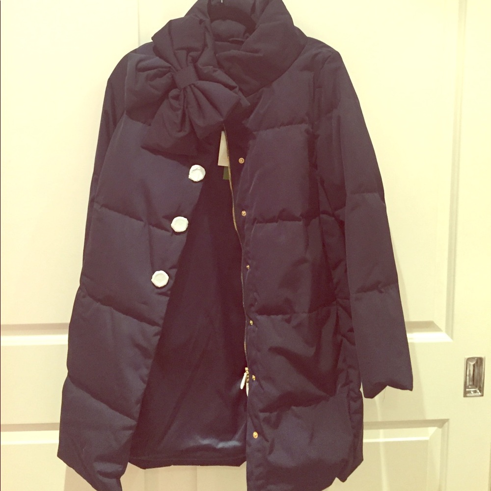 Navy Kate Spade Puffer