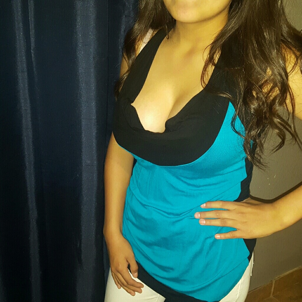 Carole Little color block top