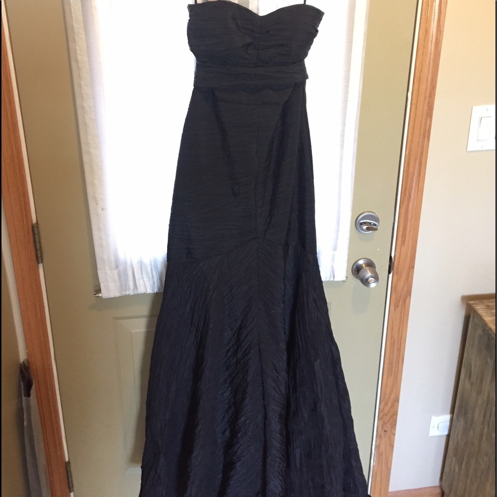 Black dress, prom or bridesmaid