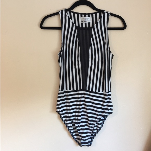 OUT FROM UNDER Striped Onesie - Picture 1 of 4