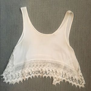 Creme Tank top