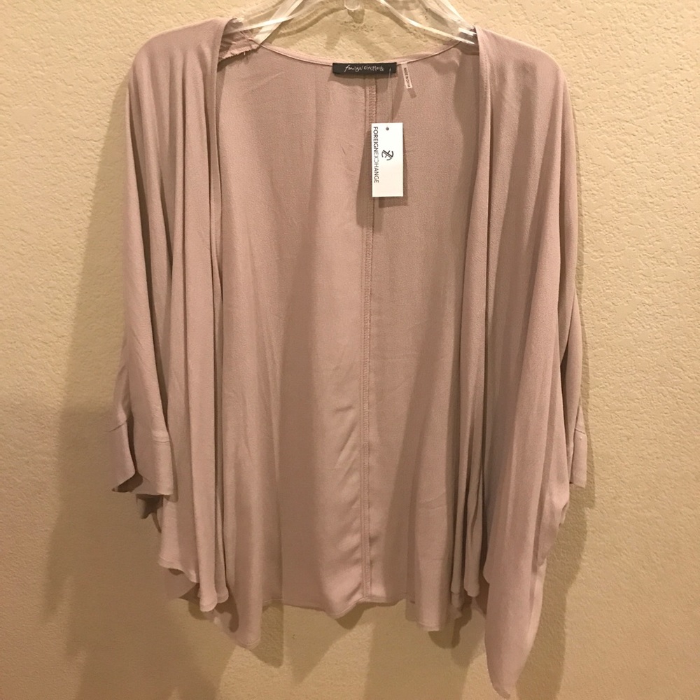 NEW Taupe Oversized Shrug/Cardigan/Kimono
