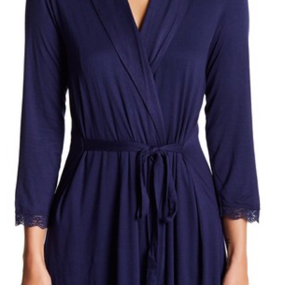 Tart Intimates & Sleepwear Nwt Tart Intimates Blue Chemise Robe Poshmark