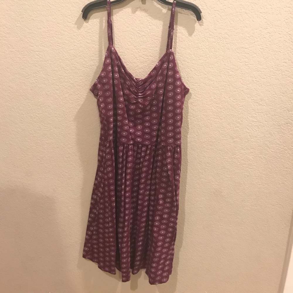 (LOFT) Purple Sun Dress
