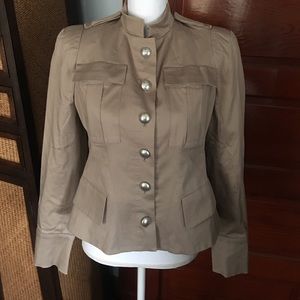 EUC military style blazer