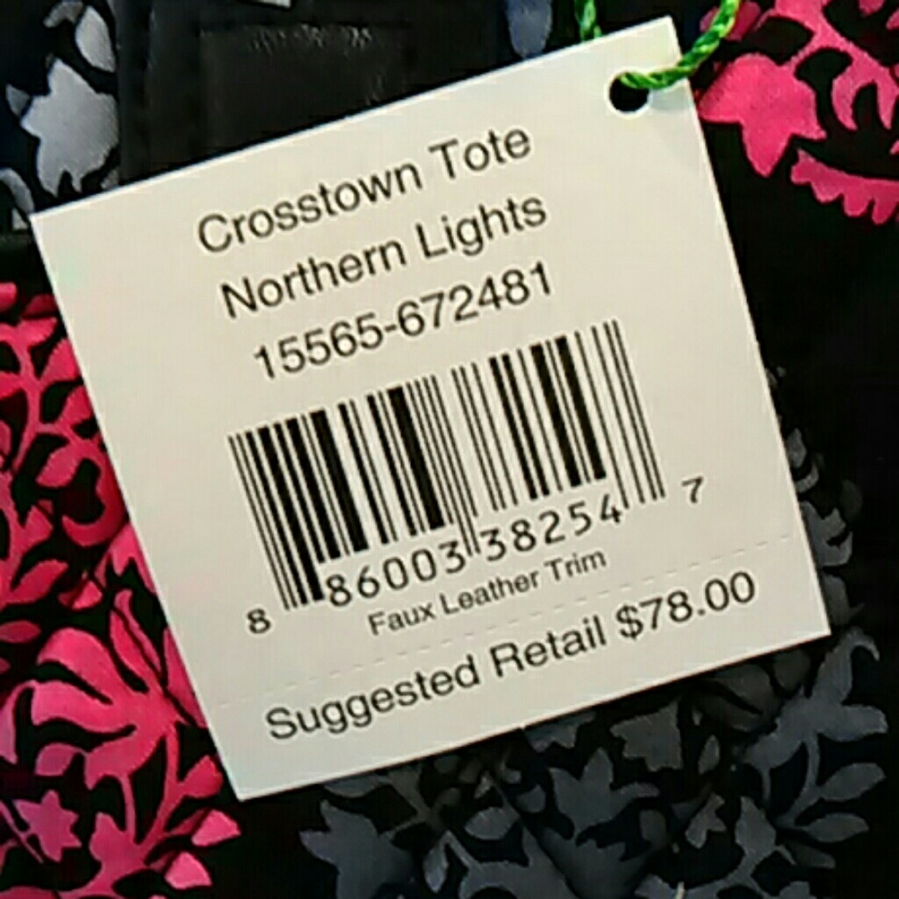 Laptop Crosstown Tote NWT Vera Bradley - Picture 5 of 8
