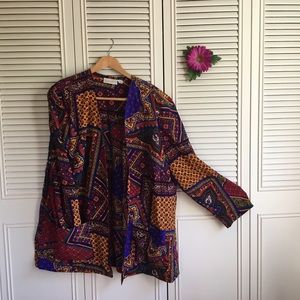 Vintage Liz Claiborne Paisley Jacket