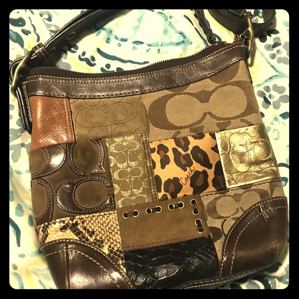 Patchwork Coach Purse