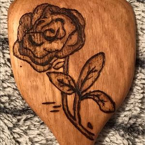 Handmade wooden spoon