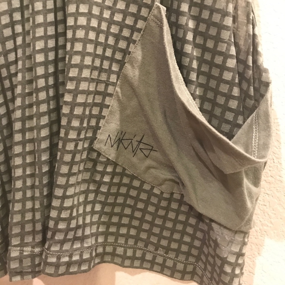 Sheer Razor Back Tank Top - Picture 3 of 4