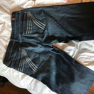 Size 28 7 For All Mankind Jeans