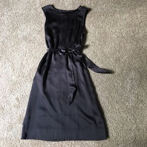 Black silk J. Crew dress