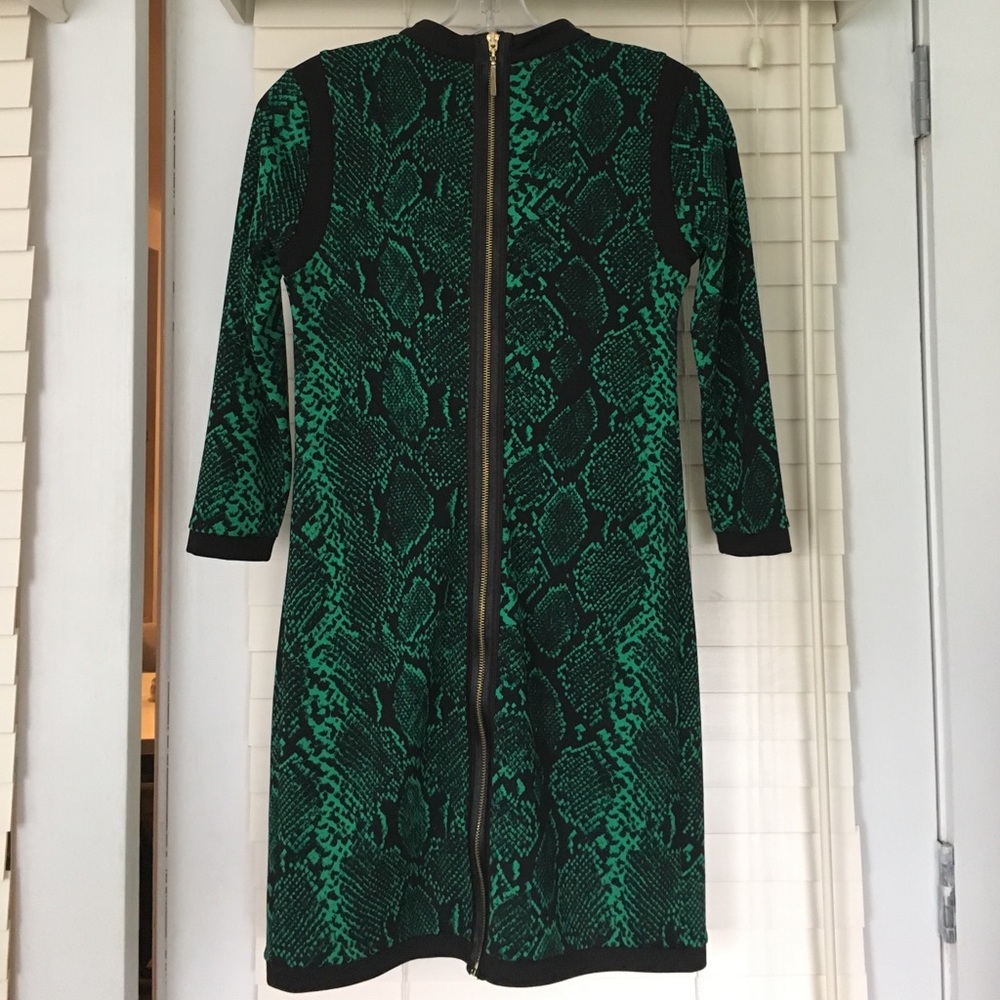 Juicy Couture Python Print Stretch Jersey Dress - image 2