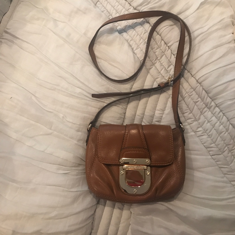 Michael Kors leather cross body bag