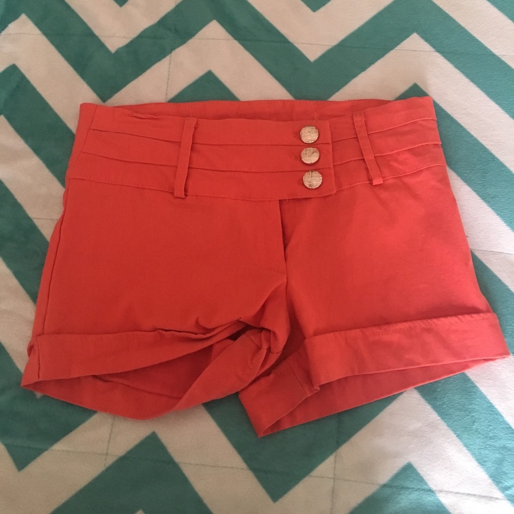 Orange shorts