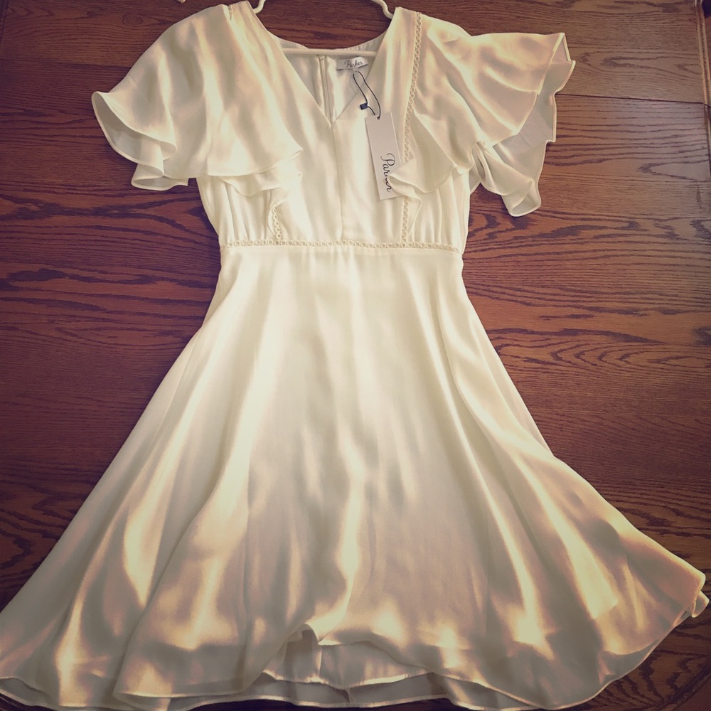 NWT white Parked Dress